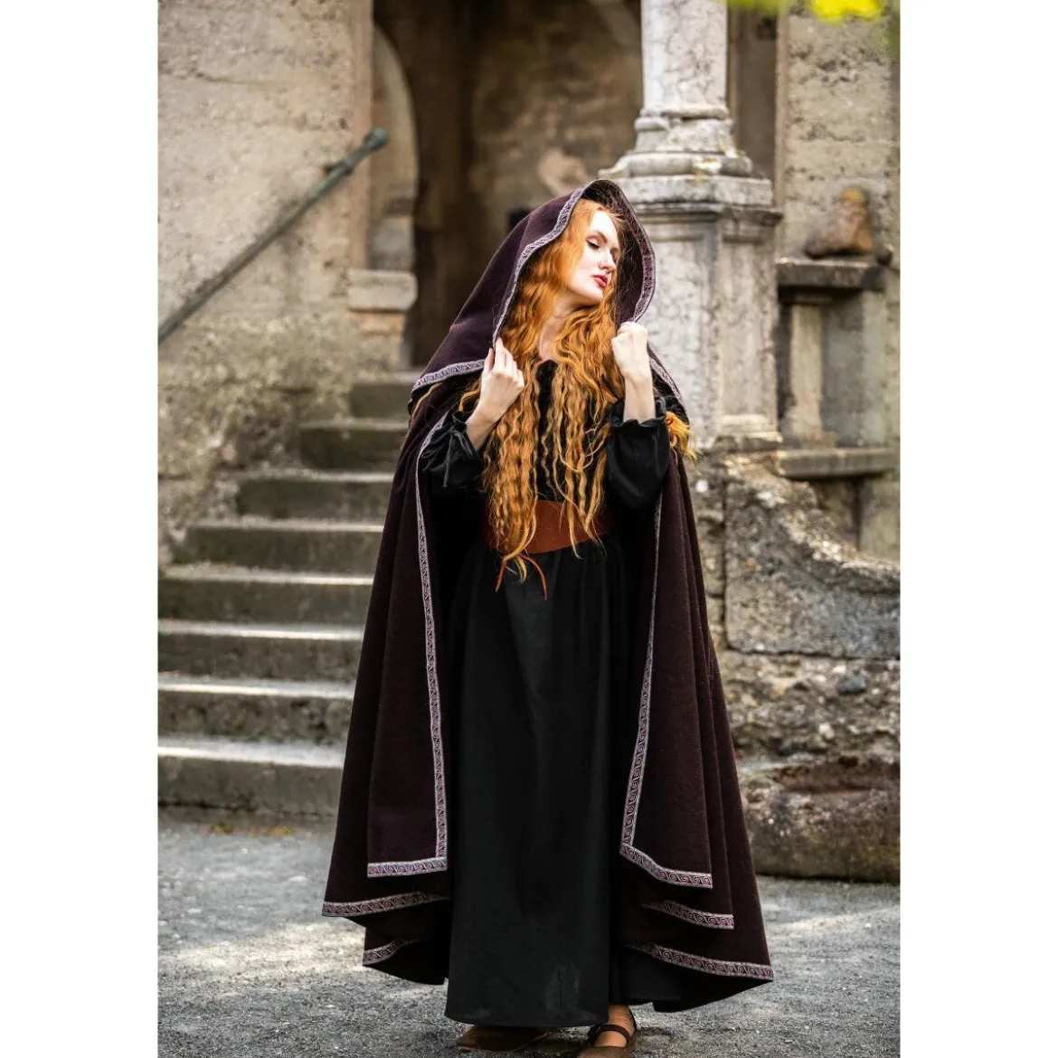 Mittelalter Umhang Theresa