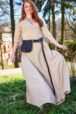 Mittelalter Unterkleid Silja beige