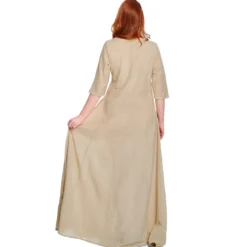 Mittelalter Unterkleid Silja beige