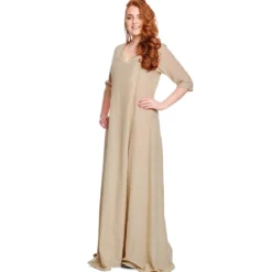Mittelalter Unterkleid Silja beige