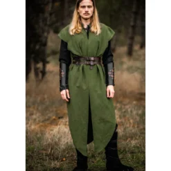 Mittelalter Waldläufer Tunika Arun grün