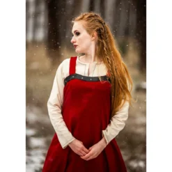 Mittelalter Wikinger Überkleid Alena rot