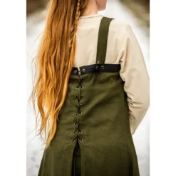 Mittelalter Wikinger Überkleid Alena grün