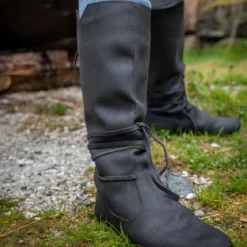 Mittelalter Wikinger Stiefel mit Schnürung
