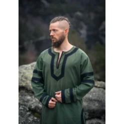 Mittelalter Wikinger Tunika Bragi grün