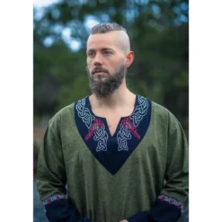 Mittelalter Wikinger Tunika Freydis olive