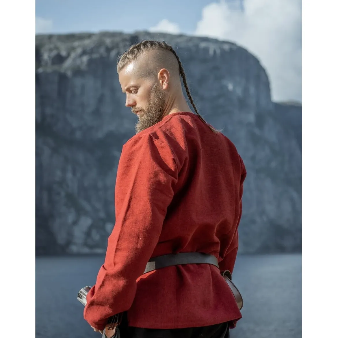 Mittelalter Wikinger Tunika Ivar rot