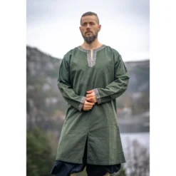 Mittelalter Wikinger Tunika Aegir grün