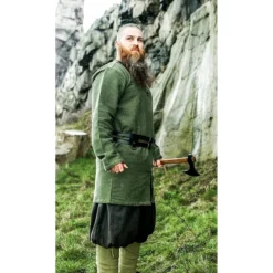 Mittelalter Wikinger Tunika Balduin grün
