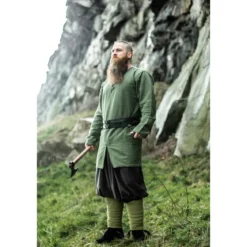 Mittelalter Wikinger Tunika Balduin grün