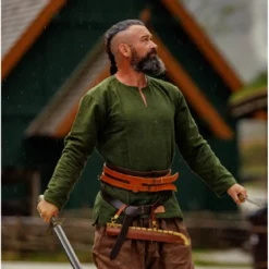 Mittelalter Wikinger Tunika Ivar grün