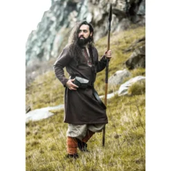 Mittelalter Wikinger Tunika Freki braun
