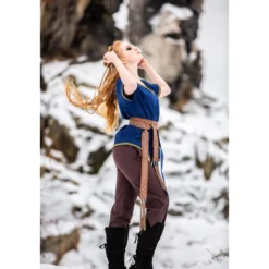 Mittelalter Wikinger Tunika Matilda blau