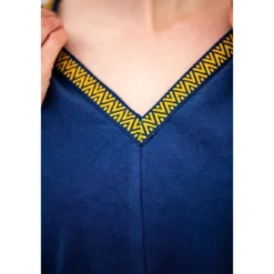 Mittelalter Wikinger Tunika Matilda blau