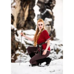 Mittelalter Wikinger Tunika Matilda rot