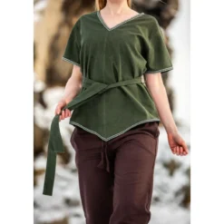 Mittelalter Wikinger Tunika Matilda grün