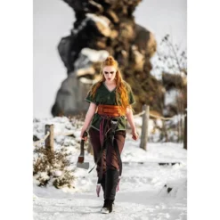 Mittelalter Wikinger Tunika Matilda grün