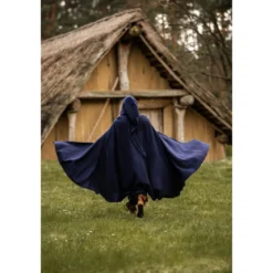 Mittelalter Wollumhang Hervir 131 cm