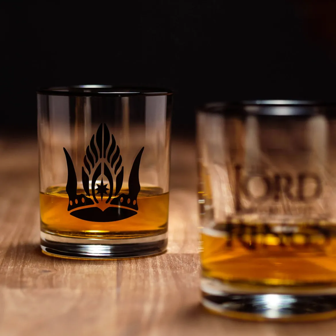 Mittelerde Symbol Gläser 4er Set - Der Herr der Ringe