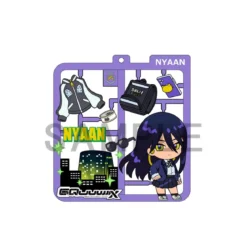 Mobile Suit Gundam GQuuuuuuX Plat Collection Anhänger Sortiment (4)