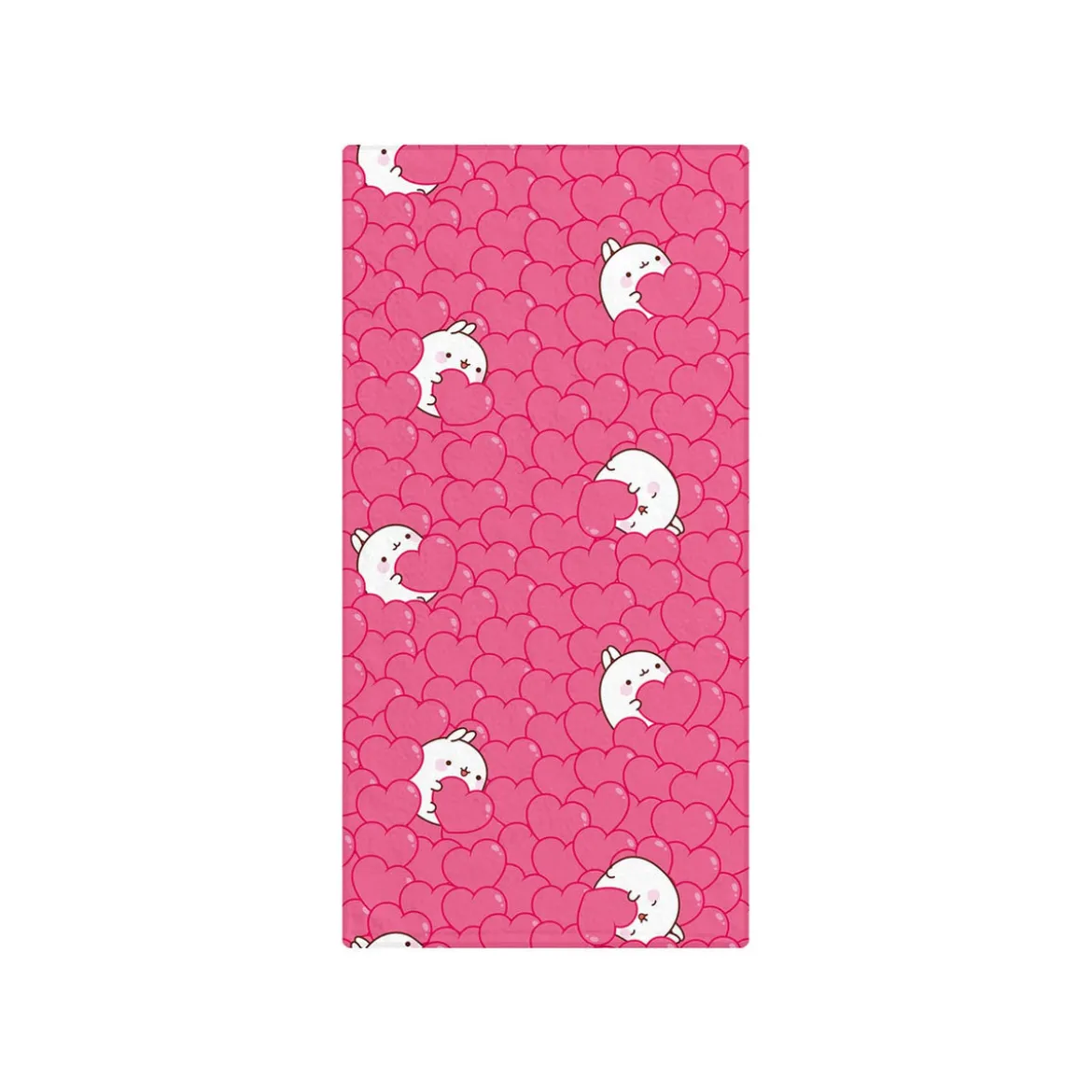 Molang Handtuch Hearts 35 x 75 cm
