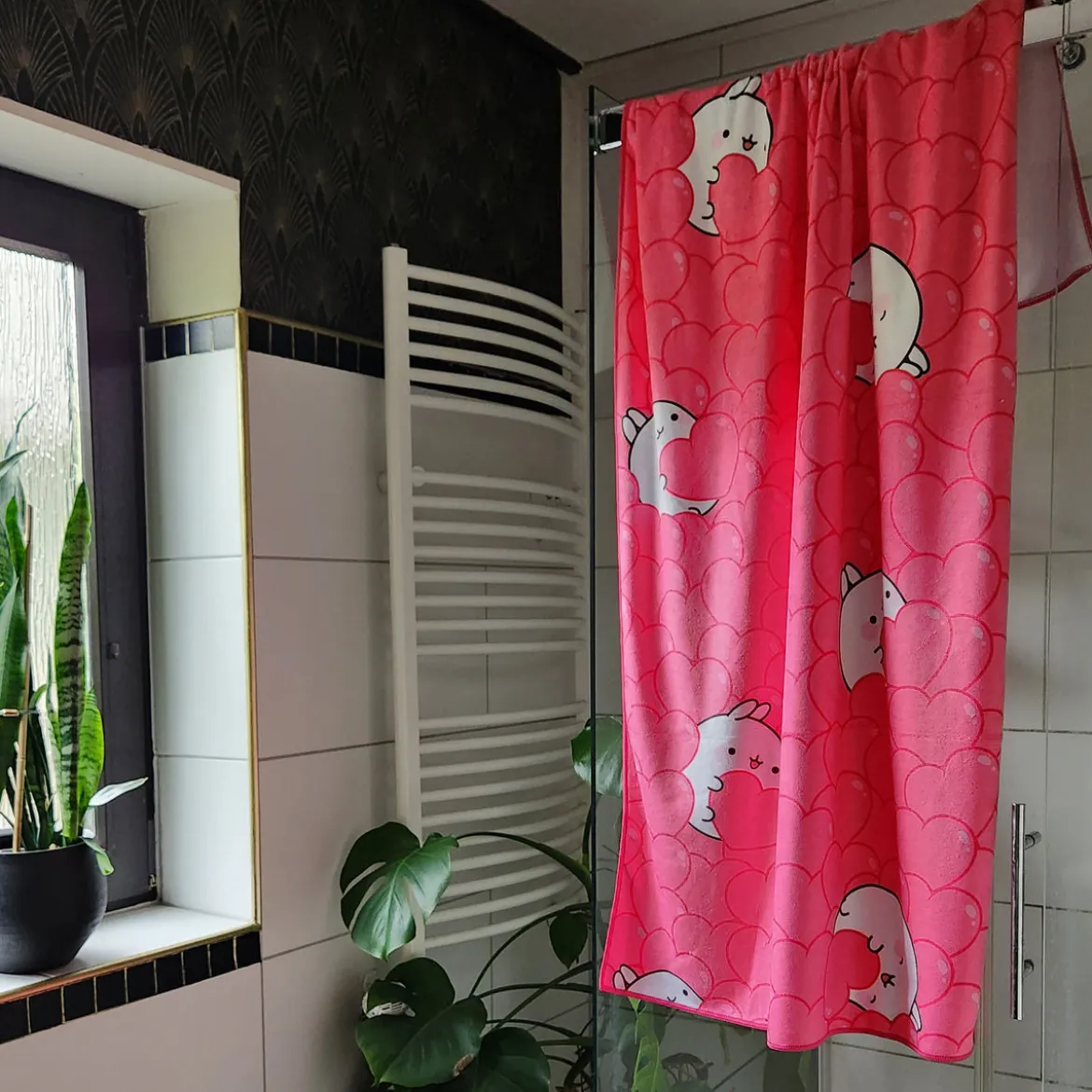 Molang Handtuch Hearts 150 x 75 cm