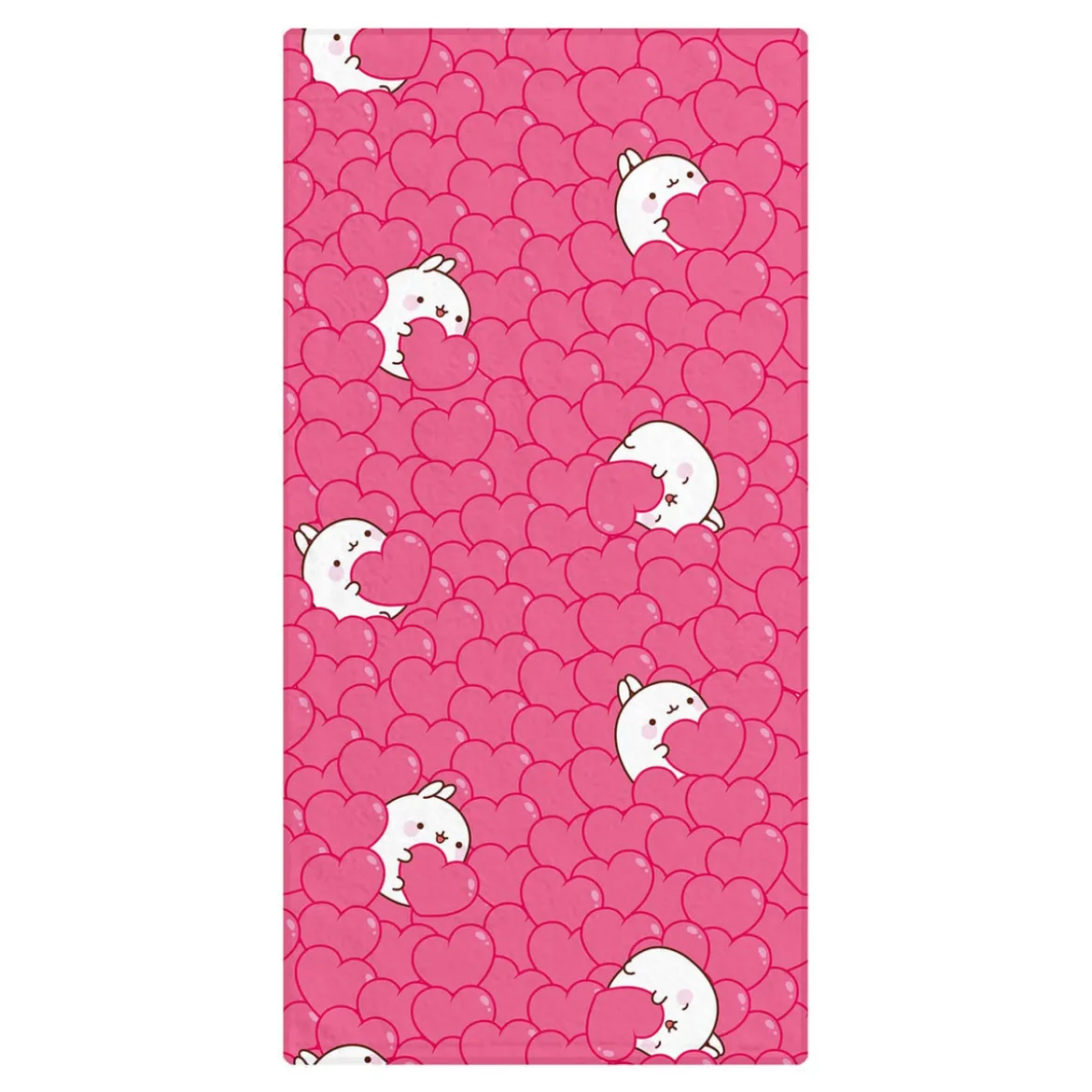 Molang Handtuch Hearts 150 x 75 cm