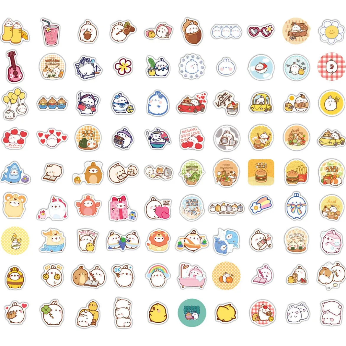 Molang Sticker Pack Sweet Moments