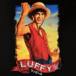 Monkey D. Luffy T-Shirt schwarz - One Piece