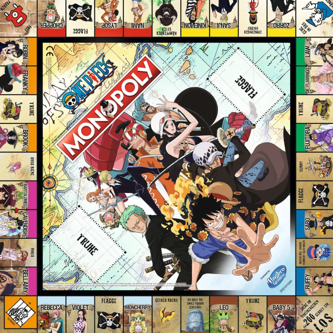 Monopoly Brettspiel One Piece (New Case) *Deutsche Version*