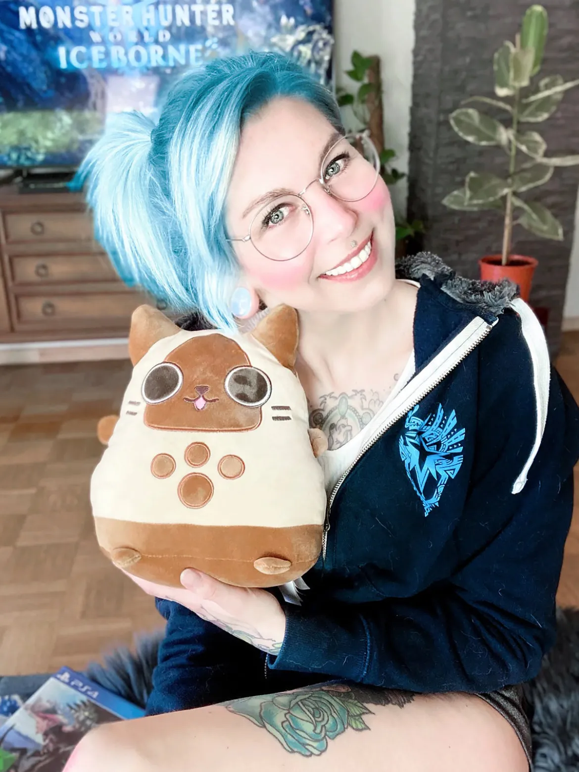 Monster Hunter - Palico Smoosh Plüsch Figur 26,5 cm