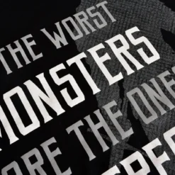 Monsters We Create T-Shirt für Witcher Fans schwarz