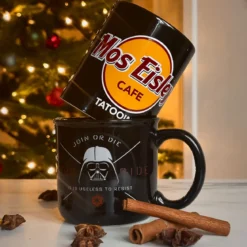 Mos Eisley Cafe Tasse für Star Wars Fans schwarz