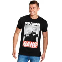 Muppets - Old School Gang T-Shirt schwarz
