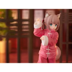 My Cat Is a Kawaii Girl Palette Dress-Up Collection Statue Kinako Nyang fu Ver. 15 cm