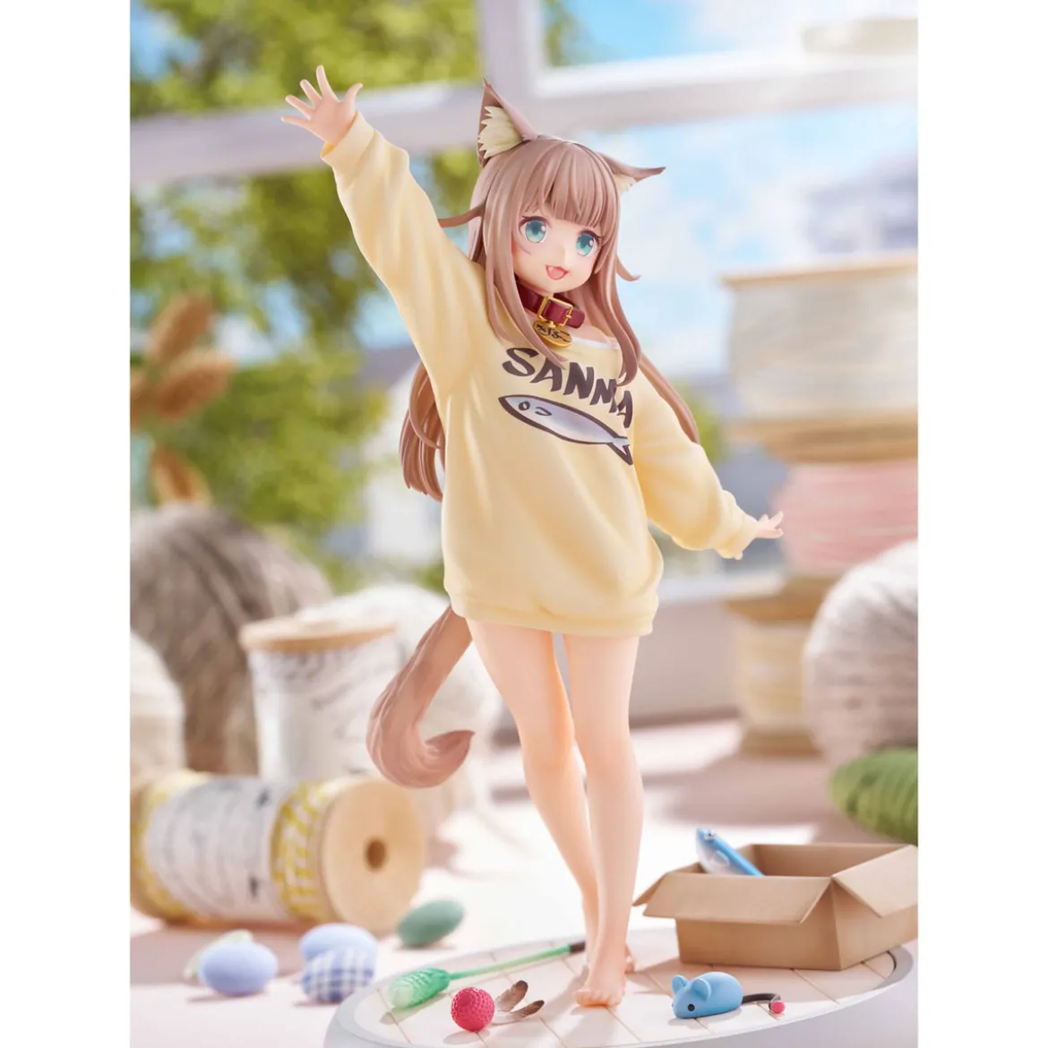 My Cat Is a Kawaii Girl Statue 1/6 Kinako Play With Ver.