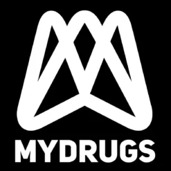 Mydrugs Logo T-Shirt für Serien Fans schwarz