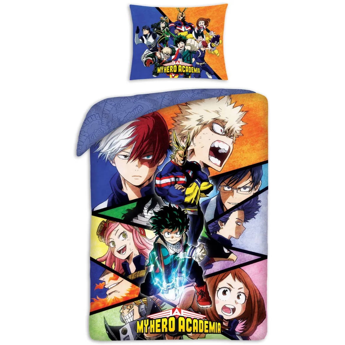 My Hero Academia - Group Wende-Bettwäsche im Stoffbeutel