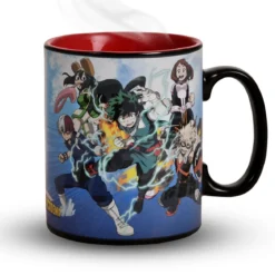 My Hero Academia - Heroes vs. Villains Thermoeffekt Tasse