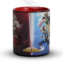 My Hero Academia - Heroes vs. Villains Thermoeffekt Tasse