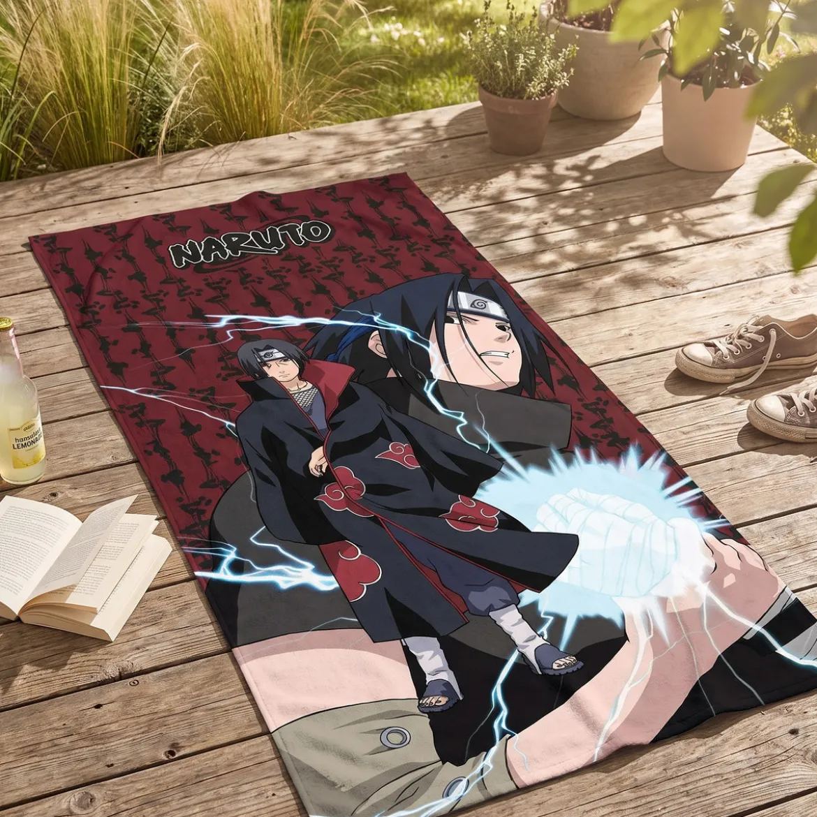 Naruto - Akatsuki Badetuch