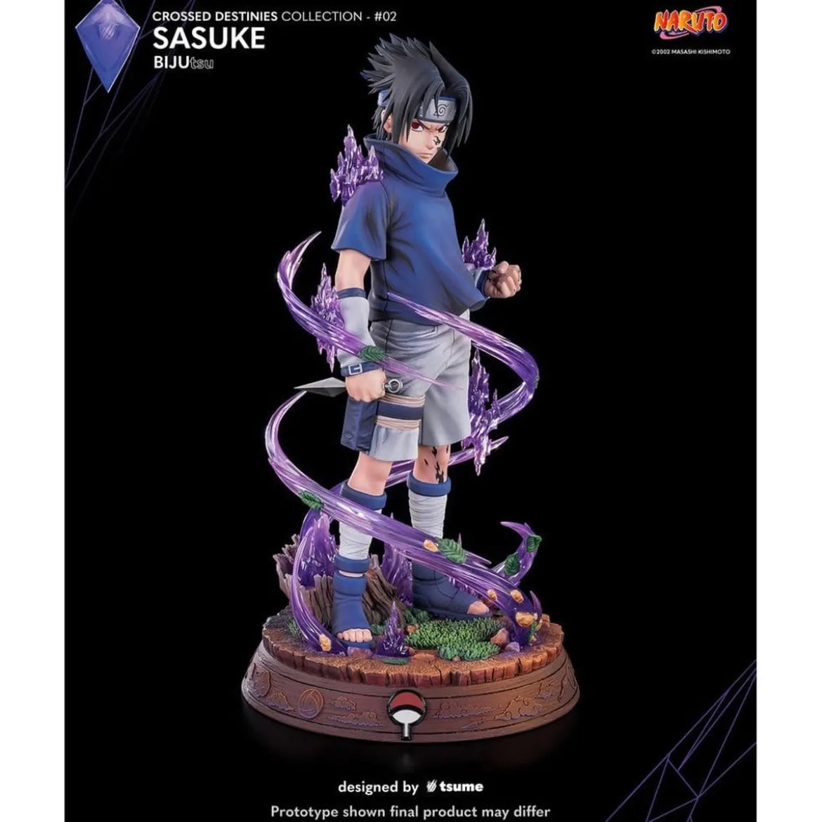 Naruto Bijutsu Figur Sasuke