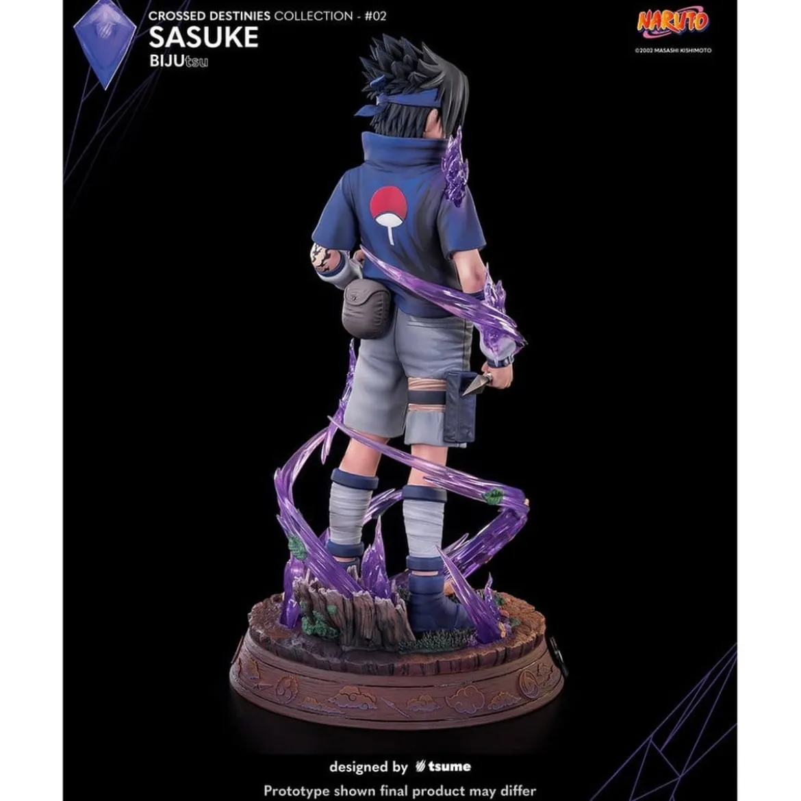 Naruto Bijutsu Figur Sasuke