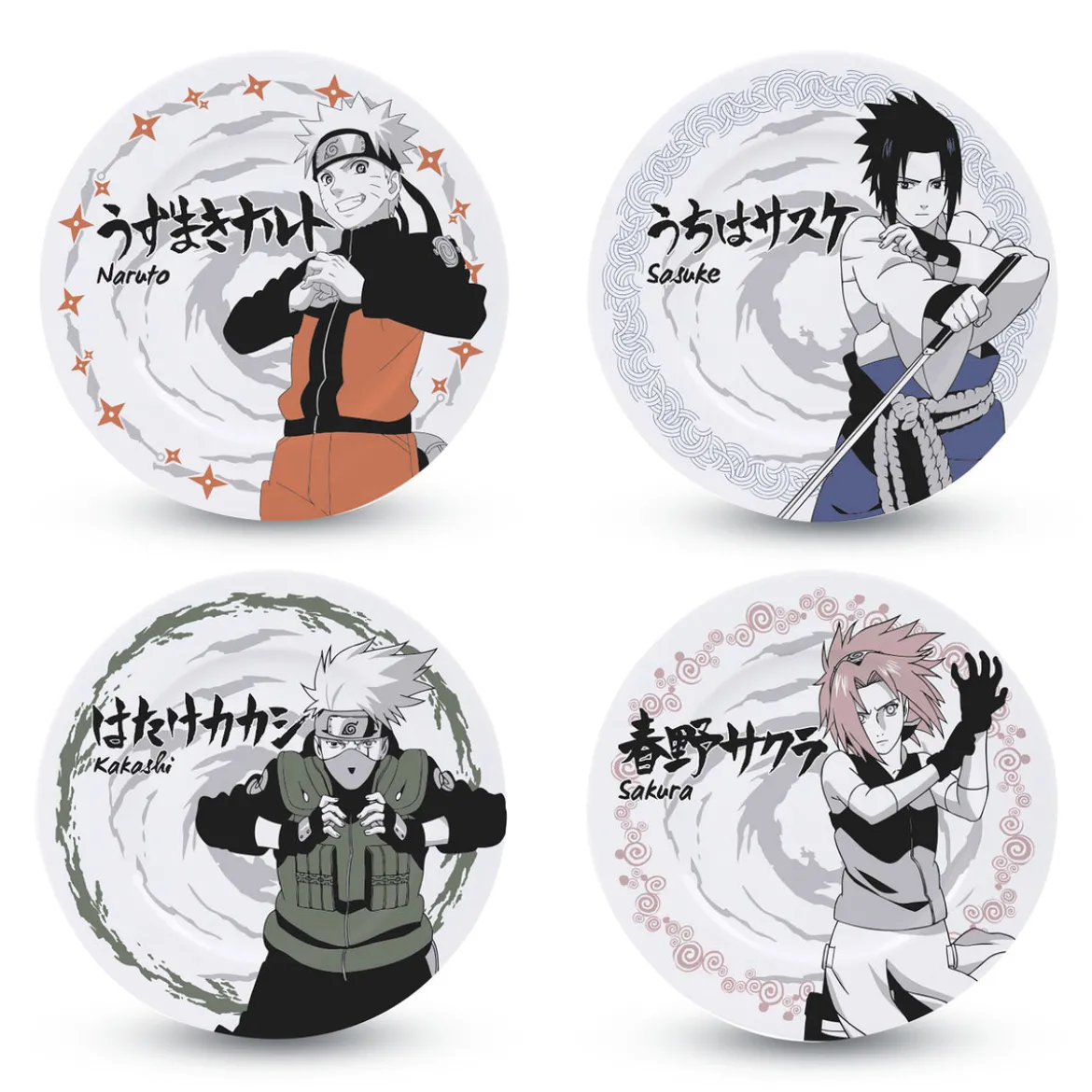 Naruto - Characters Tellerset