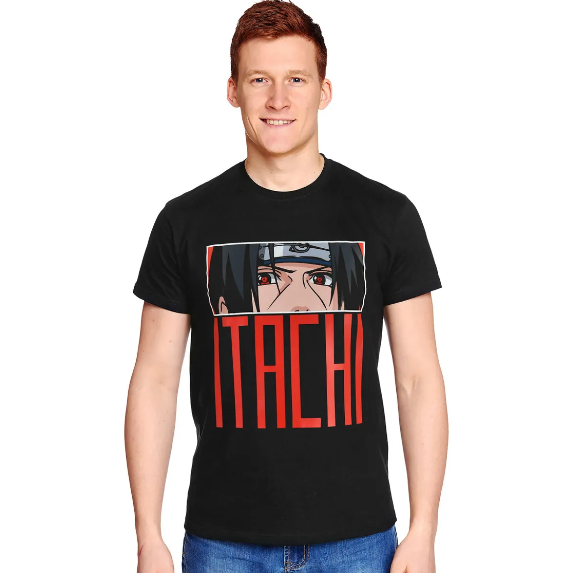 Naruto - Itachi Eyes T-Shirt schwarz