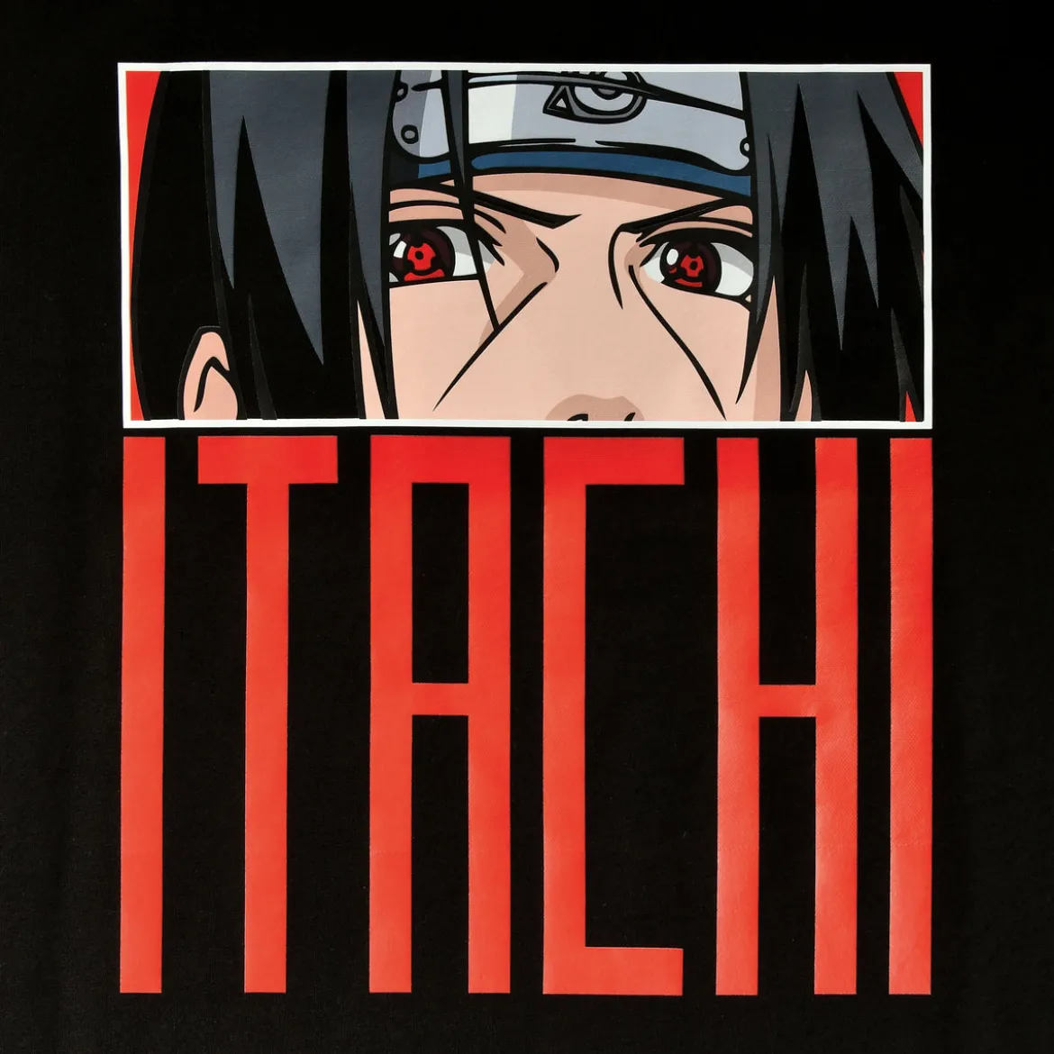 Naruto - Itachi Eyes T-Shirt schwarz