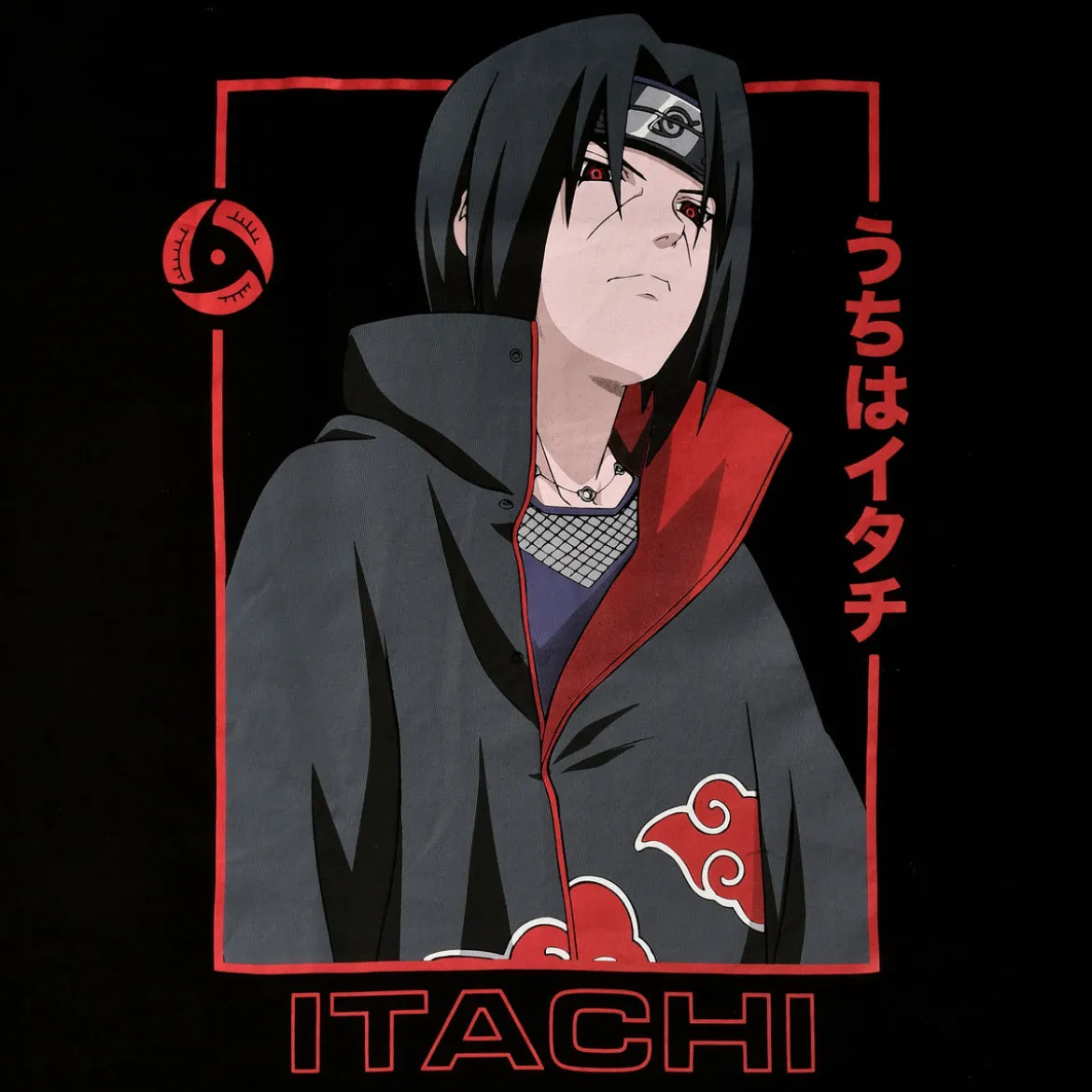 Naruto - Itachi Uchiha Tank Top schwarz