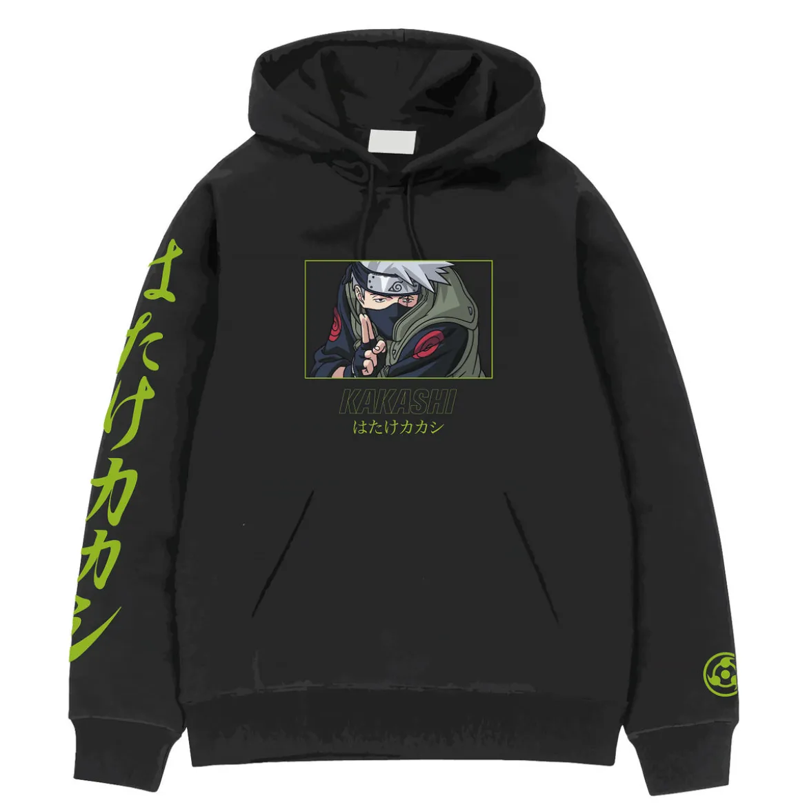 Naruto - Kakashi Raikiri Hoodie schwarz