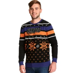 Naruto - Konoha Symbol Strickpullover