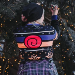 Naruto - Konoha Symbol Strickpullover
